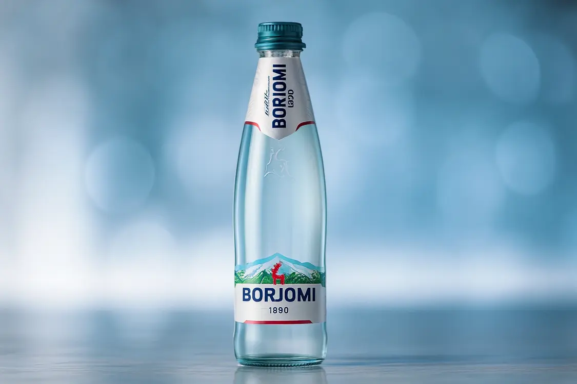 Мінеральна вода сильногазована Боржомі
