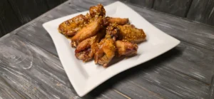 Курячі крильця в медово гірчичному соусі